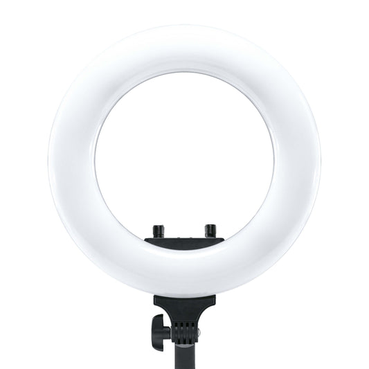 PixaPro RICO140 Circle LED Ring Light & Shutter Phone Holder