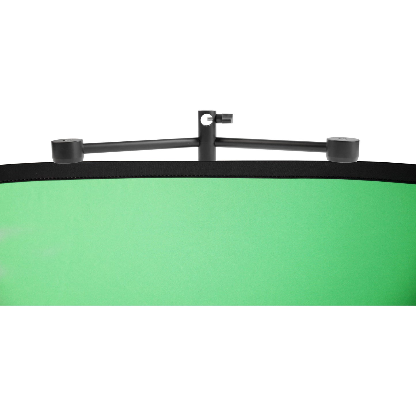 PiXAPRO Magnetic Background Support For Collapsible Drops with a Chromakey Green Backdrop attached to it