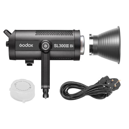 Godox SL300III Bi Bi-Colour LED Video Lights Box Content