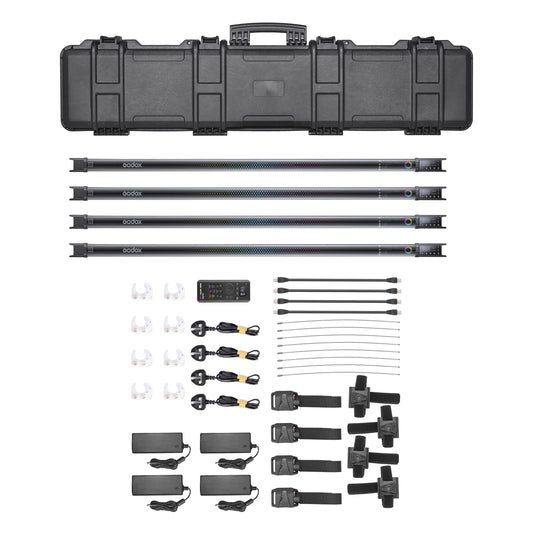 GODOX TL120 K4 FOUR LIGHT RGB TUBE KIT