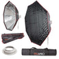 Super Large 170cm (66.9") Octagonal Easy Assembly Softbox with 4cm Grid  For Broncolor (Big)