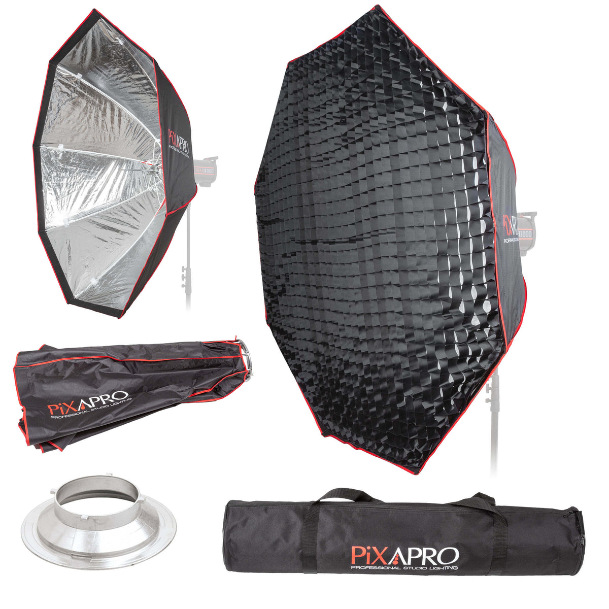 Super Large 170cm (66.9") Octagonal Easy Assembly Softbox with 4cm Grid For Mutliblitz P-Type 