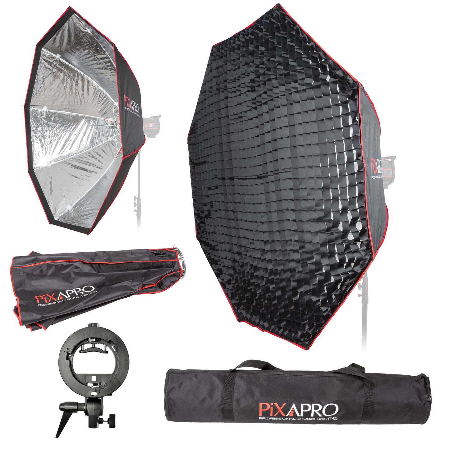 Super Large 170cm (66.9") Octagonal Easy Assembly Softbox with 4cm Grid For Speedlite / Bare Bulb