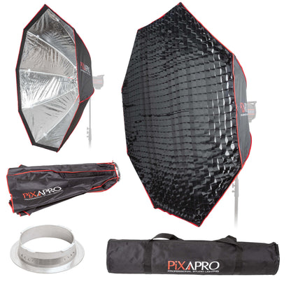 Super Large 170cm (66.9") Octagonal Easy Assembly Softbox with 4cm Grid For Multiblitz V-Type