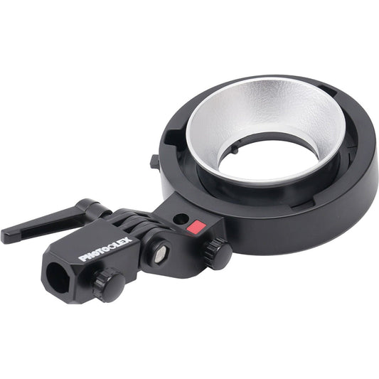 PHOTOOLEX EasyLock to Bowens Mount Adapter II with Tilt Bracket