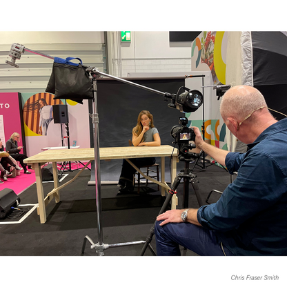 (HP-NS) 2 x 3m Grain Texture Aquamarine Grey Painted Photography Drop