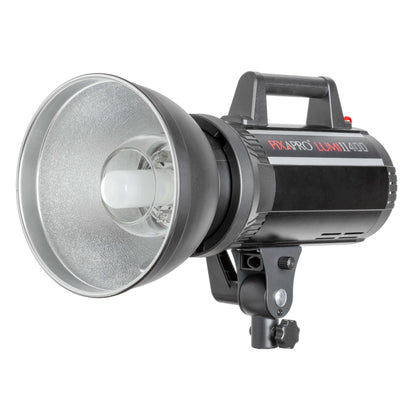LUMI400II 3-Head Portrait Studio Flash Light Kit 