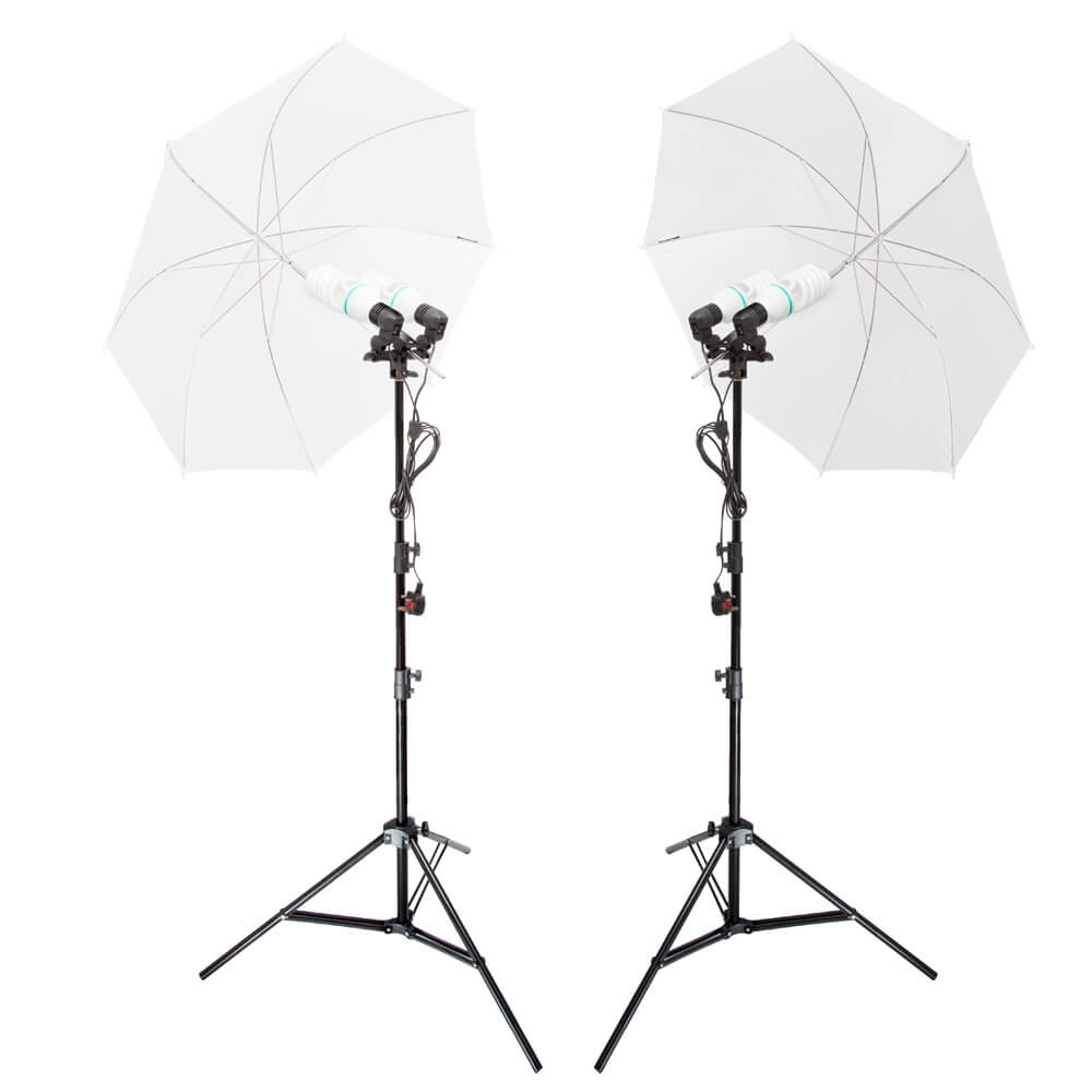 DUOLiTE E27 Portable Continuous Lighting Photography Twin Kit