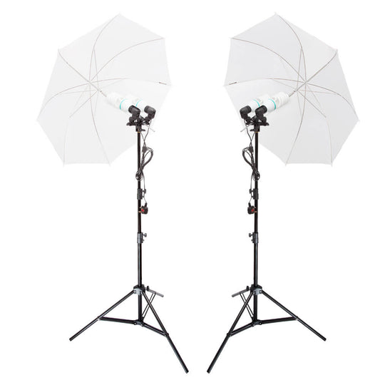 DUOLiTE E27 Portable Continuous Lighting Photography Twin Kit