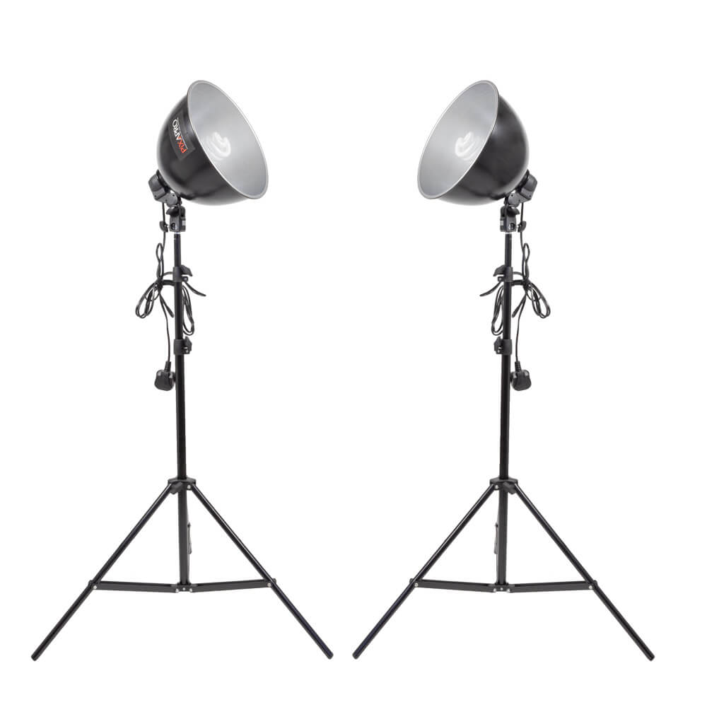PixaPro COOLITE Continuous Lighting Bulb Photography Twin Kit
