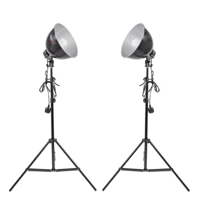 PixaPro COOLITE Continuous Lighting Bulb Photography Twin Kit
