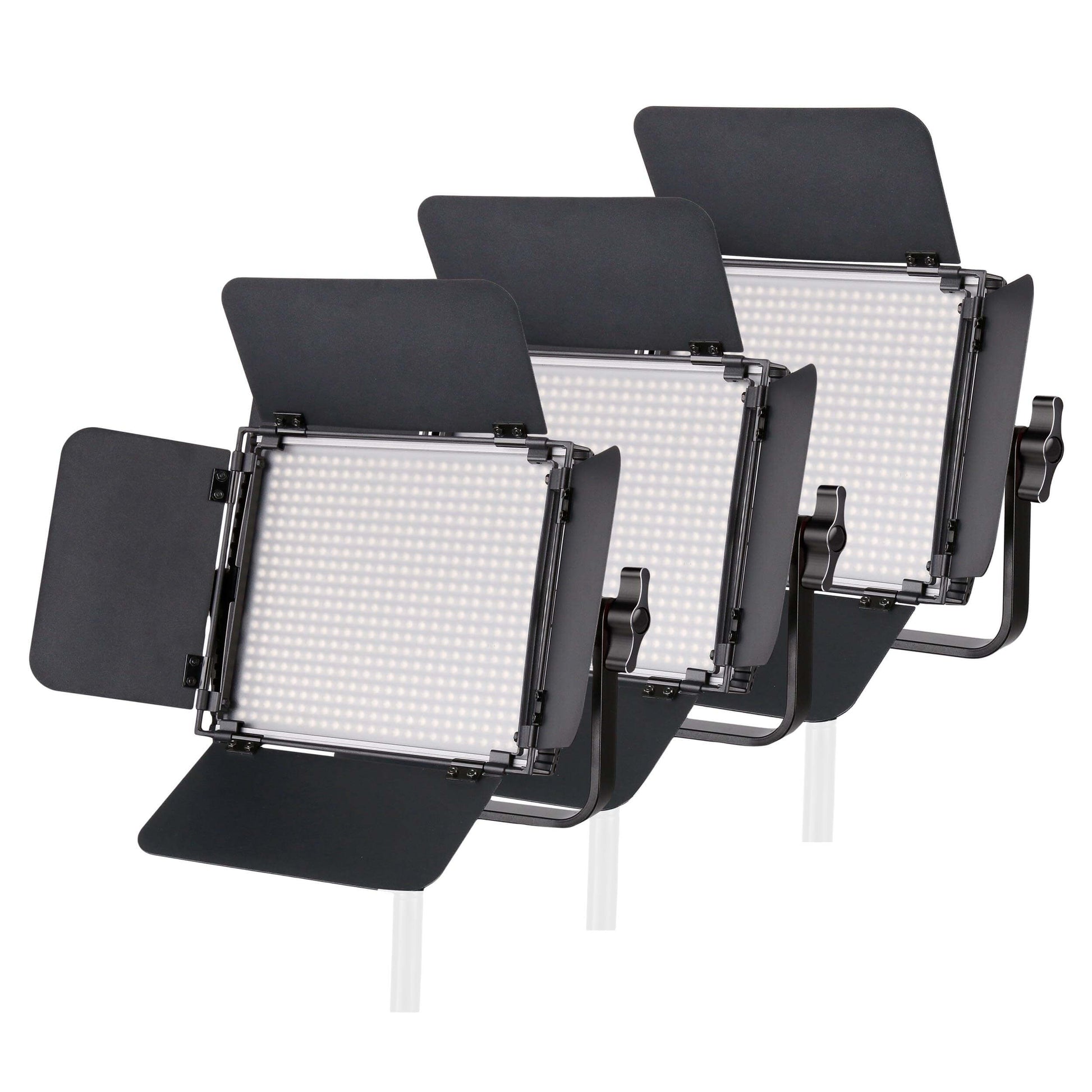 LECO 500B II LED Video Light Three-Head Kit 
