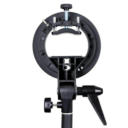 New and improved PIXAPRO SMART Speedlite Adapter Bracket (Godox S2 Bracket)  with Removable Blocks 