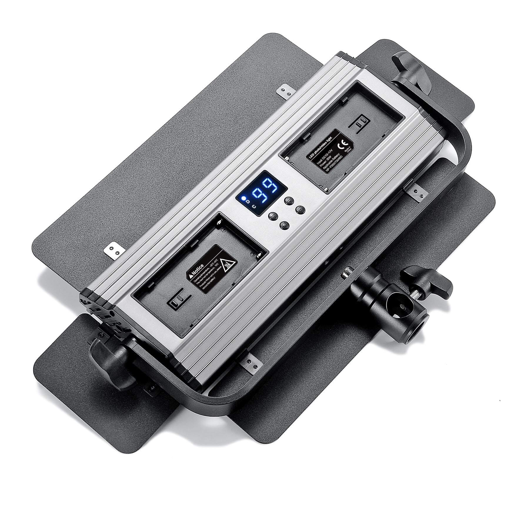 LECO300 II is a Bi-Colour Twin LED Panel Video Light