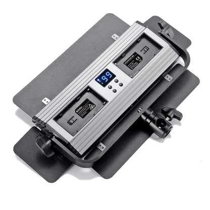 LECO300 II is a Bi-Colour Twin LED Panel Video Light