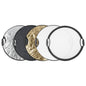 60cm 5in1 Multiple Collapsible Circular Reflector & Grip Handles