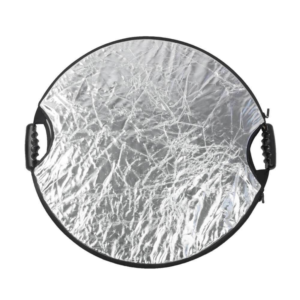 60cm 5in1 Multiple Collapsible Circular Reflector & Grip Handles
