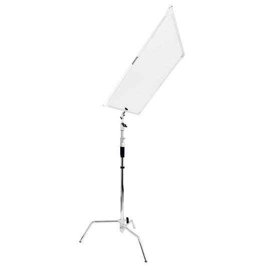 Foldable Scrim Diffuser Panel with C-Stand 