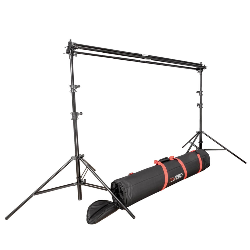 Super Heavy-Duty Triple Telescopic Photography Backdrop Stand 