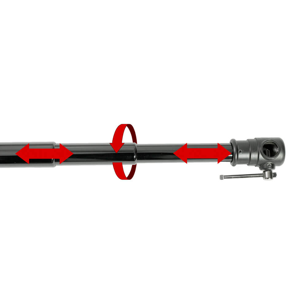 Super Heavy-Duty Triple Telescopic Photography Backdrop Stand 