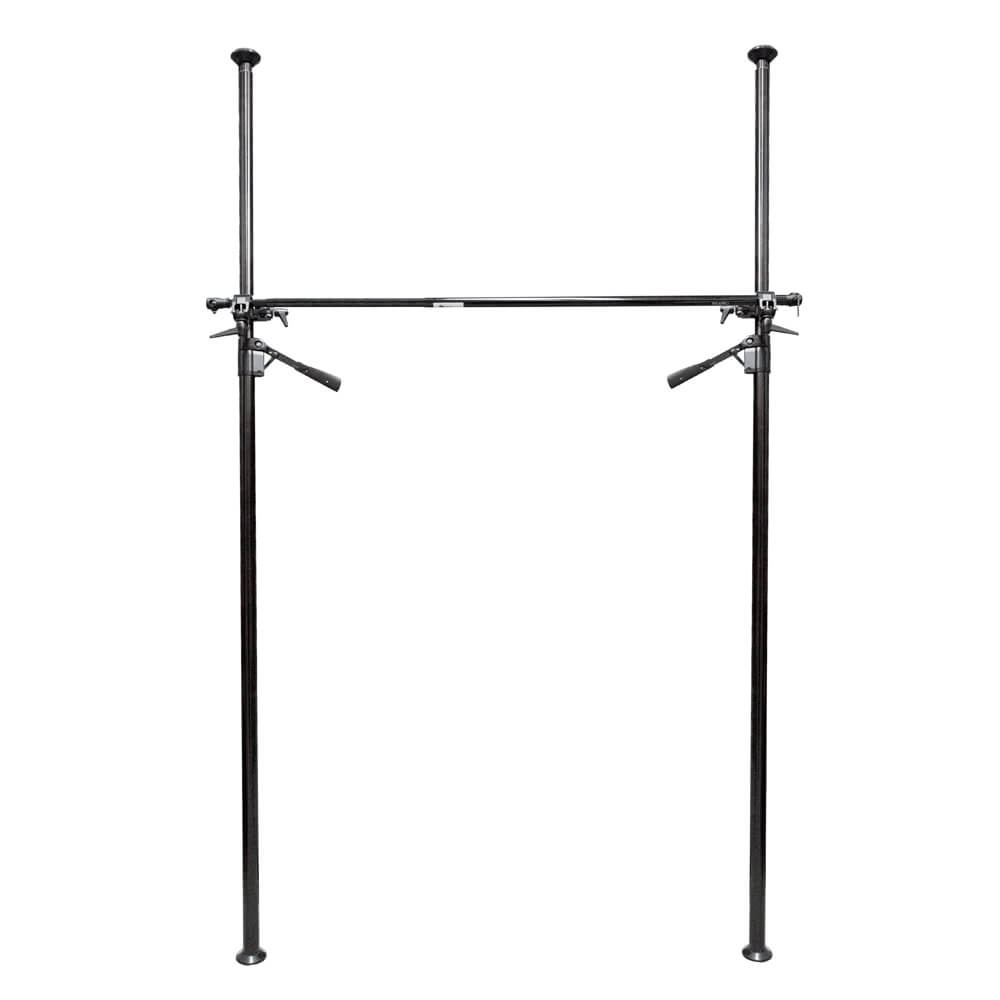 Backdrop Suport Autopole Set with 2x Crossbars & Convi Clamp 