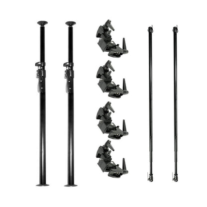 Autopole with 2x Telescopic Crossbars and Double Convi Clamp Set