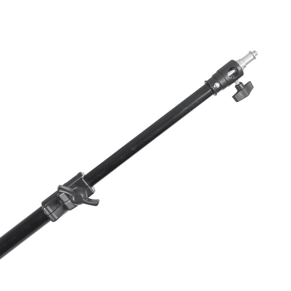 Heavy Duty Compact 2-in-1 Reclined Combi Boom Stand with 3-Tier Extension 