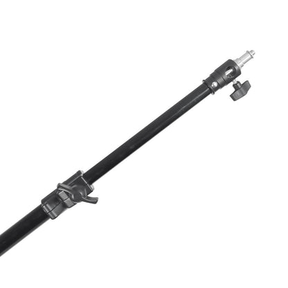 Heavy Duty Compact 2-in-1 Reclined Combi Boom Stand with 3-Tier Extension 