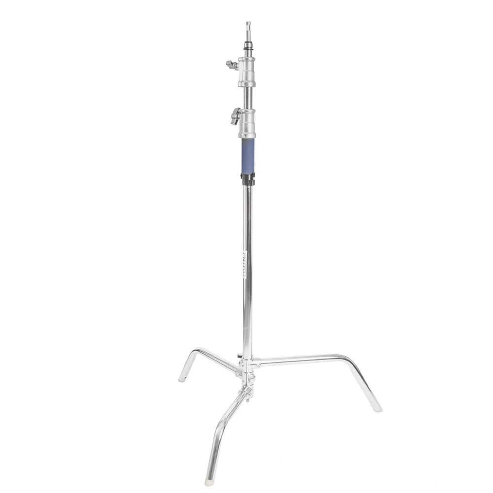 300cm Heavy Duty C-Stand with 50 Inch Boom Arm Sliding Leg Kit