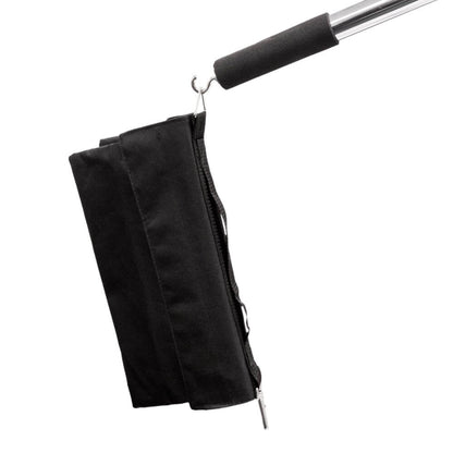 Telescopic Boom Arm with Counterbalance Sandbag