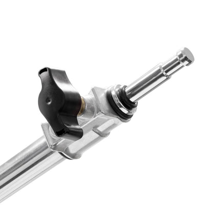 Heavy-Duty Stainless-Steel Telescopic Boom Arm with Metal Hinge