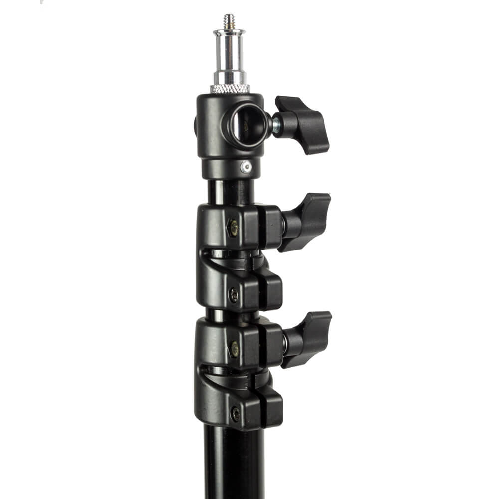 PIXAPRO 300cm Air Cushioned Master Black Light Stand with With Interchangeable Spigot Mount 