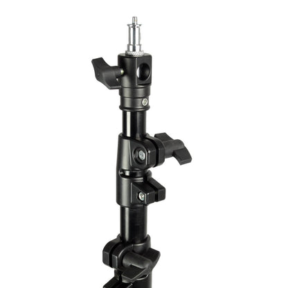 PIXAPRO 300cm Air Cushioned Master Black Light Stand with 3 Tier Extension 