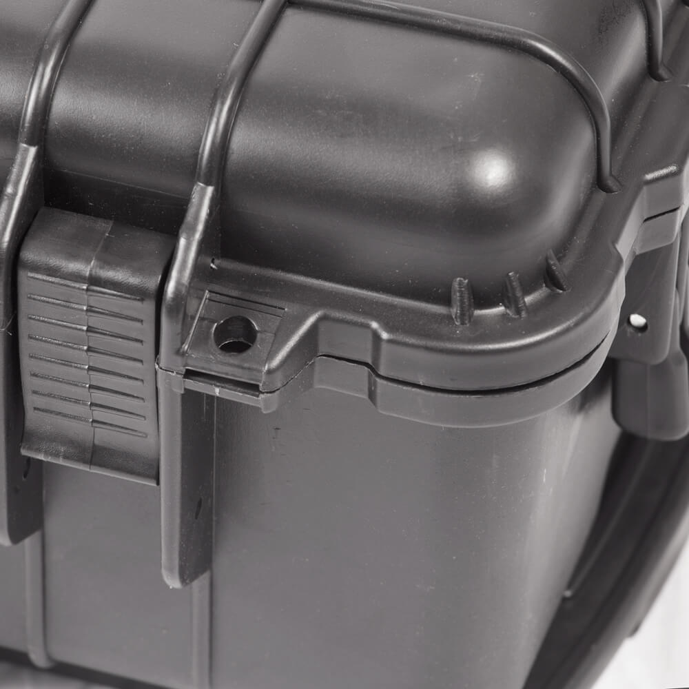 Weather Portable Waterproof Hard Case with Pull Handle and Rolling Wheels