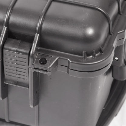 Weather Portable Waterproof Hard Case with Pull Handle and Rolling Wheels