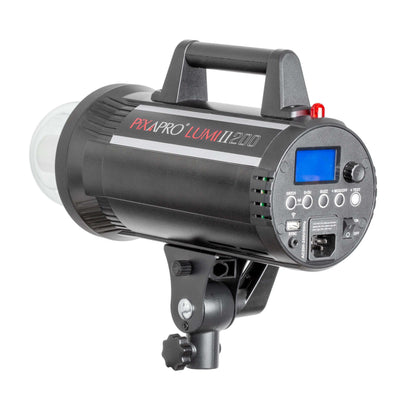  LUMI200II 3-Head LED Strobe Light Pet Portrait Photography Kit 