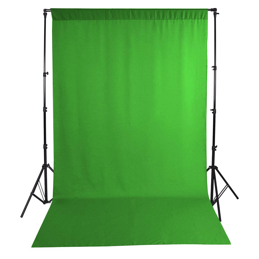 3x6m Photography Smooth Muslin Cotton Green Screen Backdrop