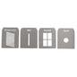 4x Creative Photography Laser Cut Abstract Graphic Gobos Set 