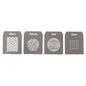 PixaPro Customisable Stainless-Steel Gobo Graphic Plates (Set B) 