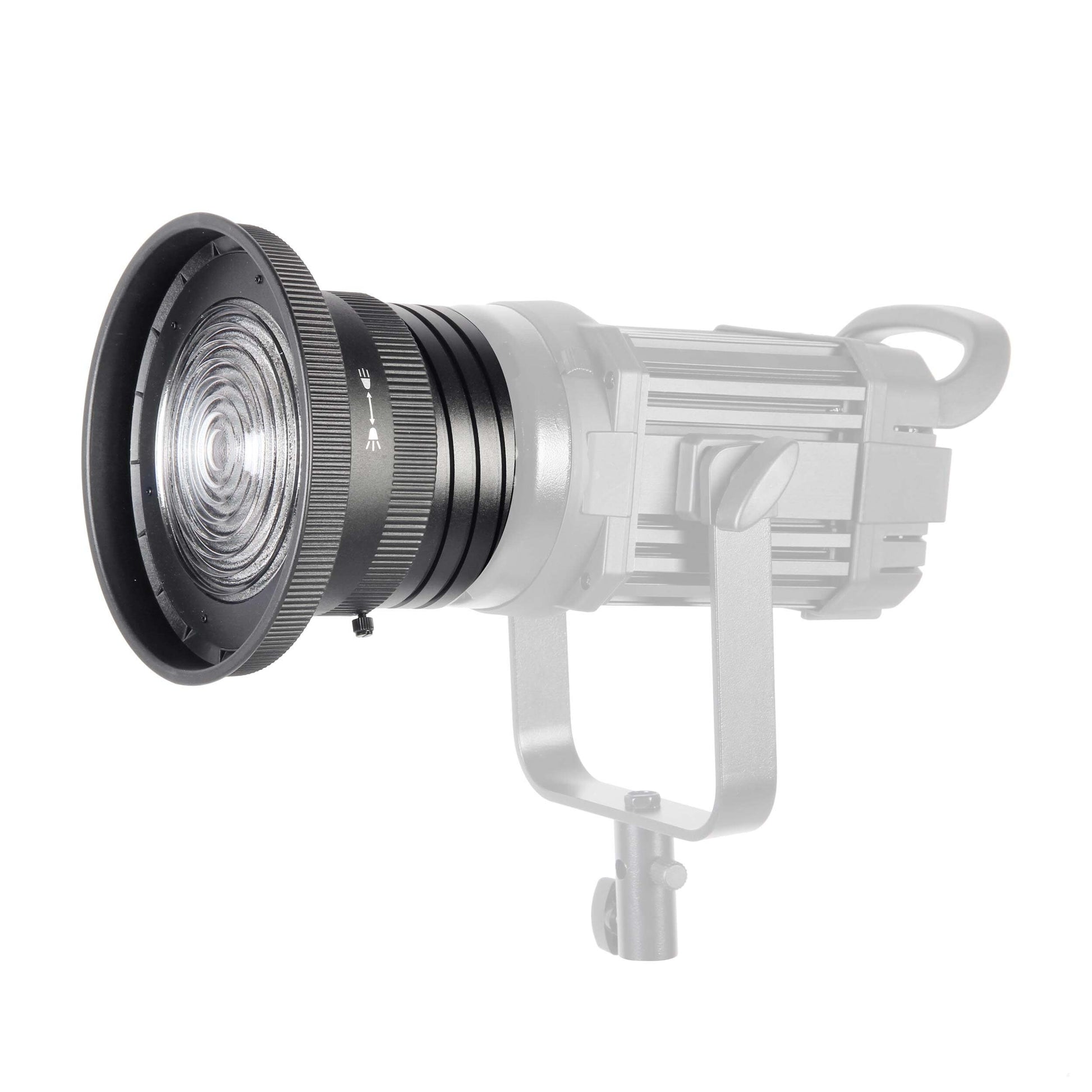 PIXAPRO Optical Fresnel Lens with barn doors
