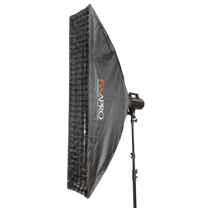 2 In 1 Super Large Strip Softbox & Honeycomb Grid (30x120cm)