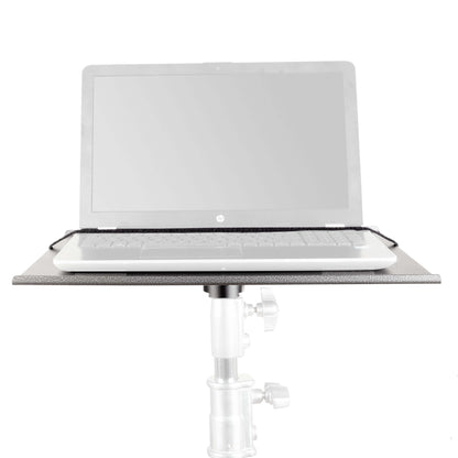 Adjustable Height Laptop Tray with Dual Monitor Mount Arm Kit