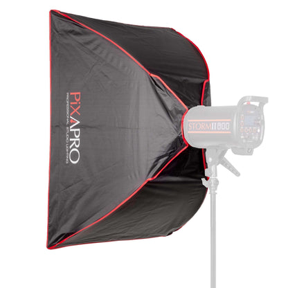 60x90cm (23.6"x35.4") Rectangular Two Layers & Portable Softbox with Grid