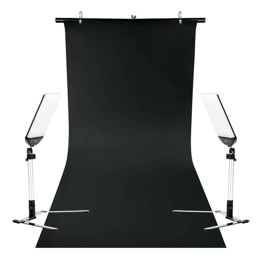  MOBI Super Slim LED Panel Light with Black Background Kit 