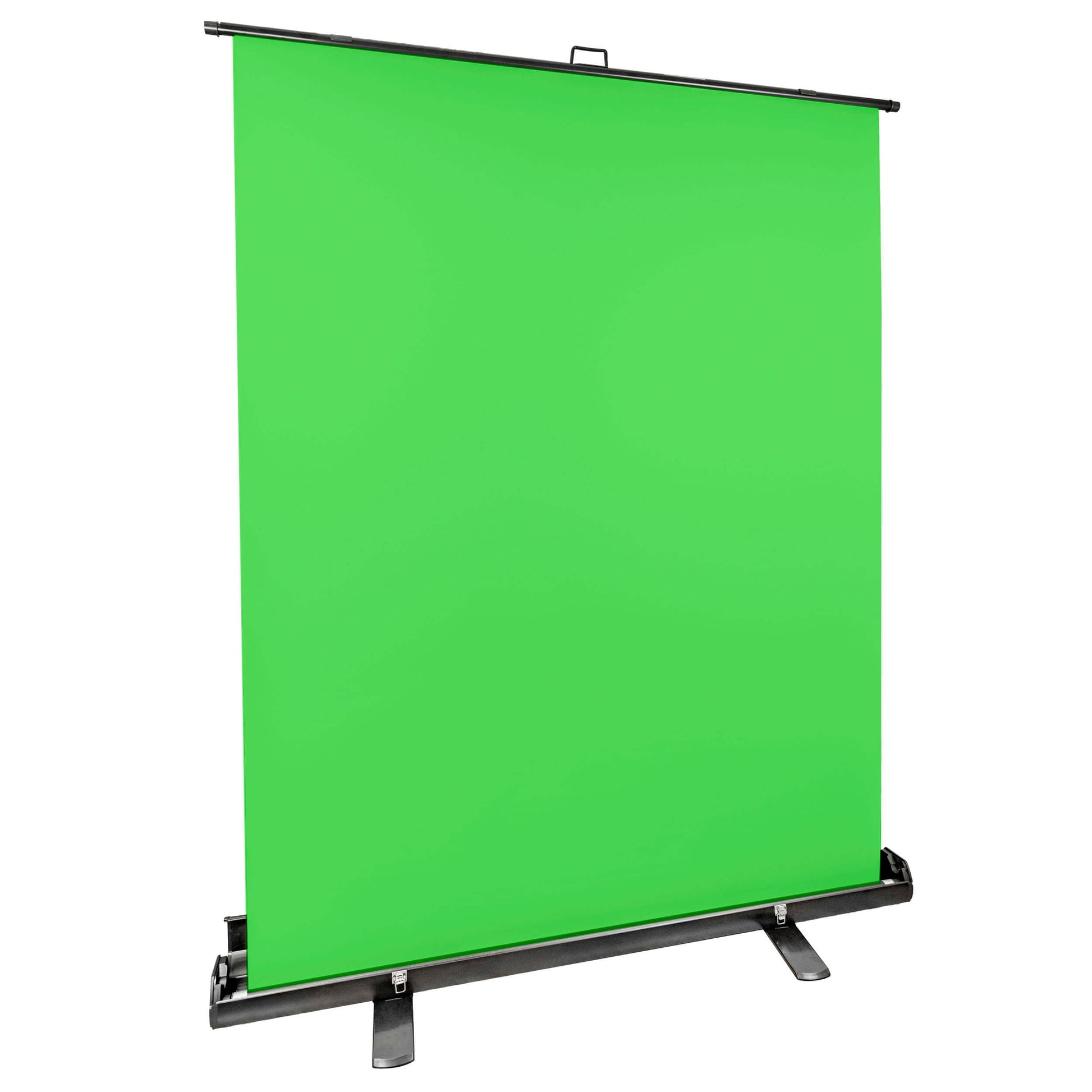 1.5x2m Green Roll-Up Retracting Wall-Mounted Backdrop System