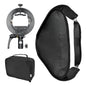 23.6x23.6" Pop-Up Flash Softbox & S-Type Speedlite Bracket (Square) 