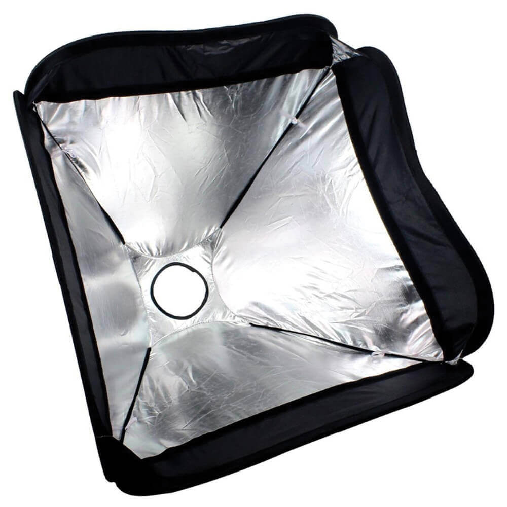 60x60cm (23.6x23.6") Pop-Up Flash Softbox & S-Type Speedlite Bracket