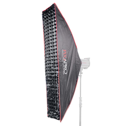 PixaPro 30x140cm Quick Setup Strip Softbox with 4cm Grid