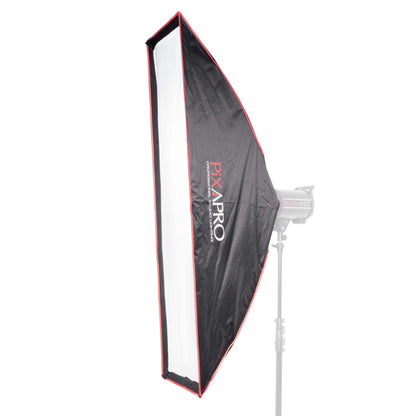 PixaPro 30x140cm Quick Setup Strip Softbox with 4cm Grid