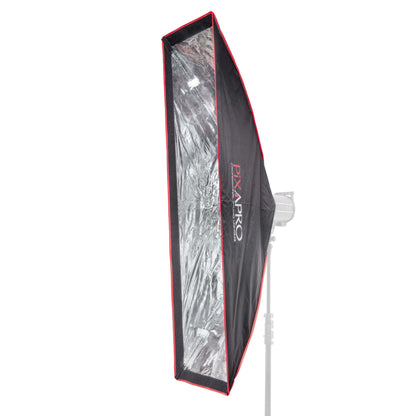 PixaPro 30x140cm Quick Setup Strip Softbox with 4cm Grid